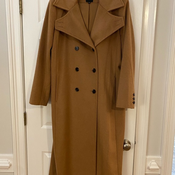 Alex Marie Camel Wool Coat - Picture 2 of 13